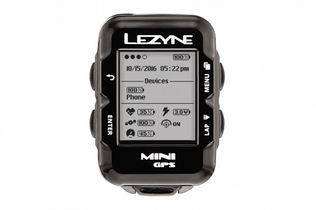 Lezyne Mini GPS pack best budget bike computer